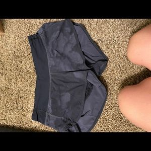 Camo Lululemon shorts size 4